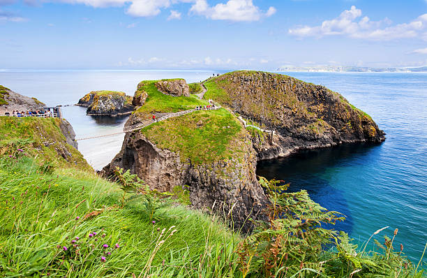istock Carrickarade Rope Bridge, Northern Ireland 503109232