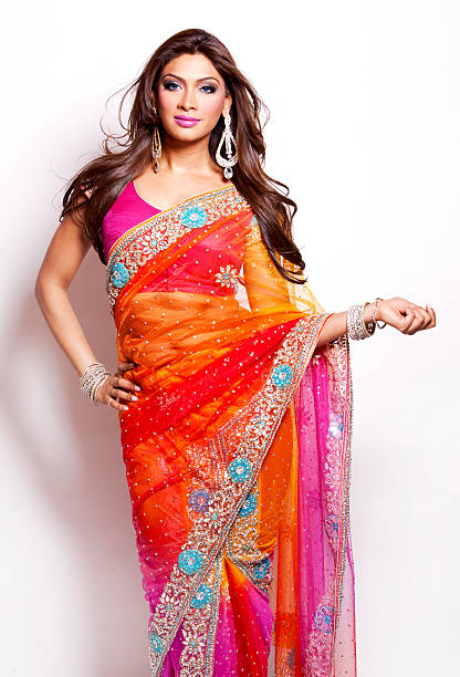 femme indienne - silver exoticism fashion model human face photos et images de collection