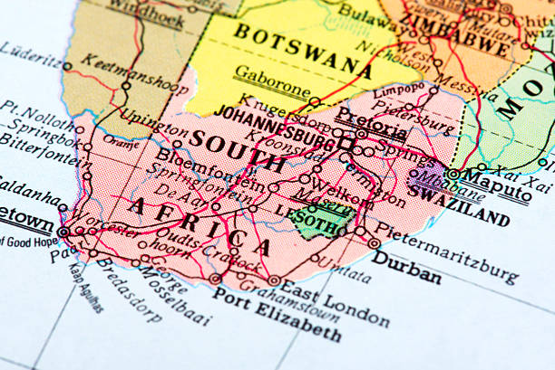 istock Map of South Africa 503113642