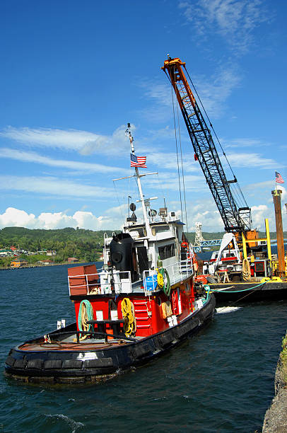 istock Army Corps of Engineers Tug Boat 503113806