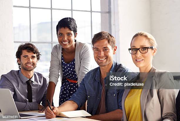 This Team Knows What Theyre Doing Stock Photo - Download Image Now - Adult, Adults Only, Beautiful People
