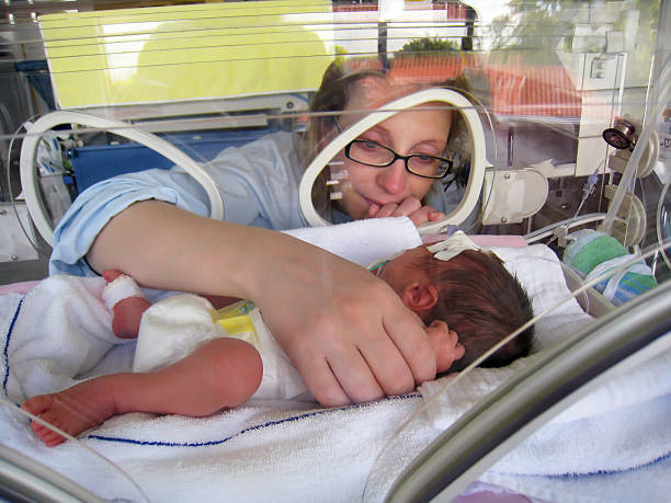 Newborn, Baby - Human Age, Hospital, Sleeping, Childbirth