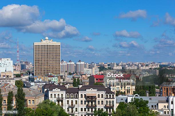 Городской Ландшафтбольшой Город Киев — стоковые фотографии и другие картинки Архитектура - Архитектура, Без людей, Большой город