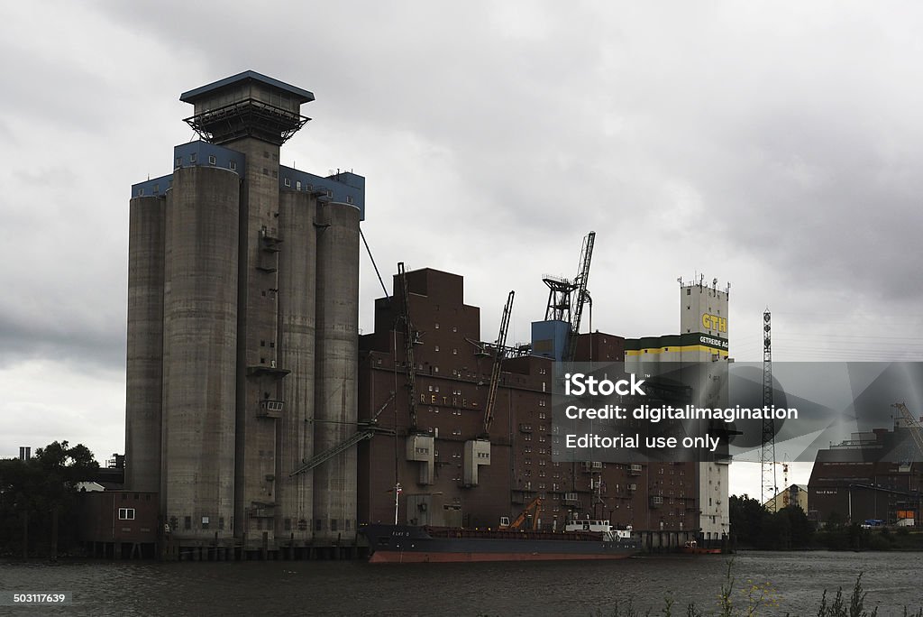 Grain Terminal Hamburg Stock Photo Download Image Now Agriculture