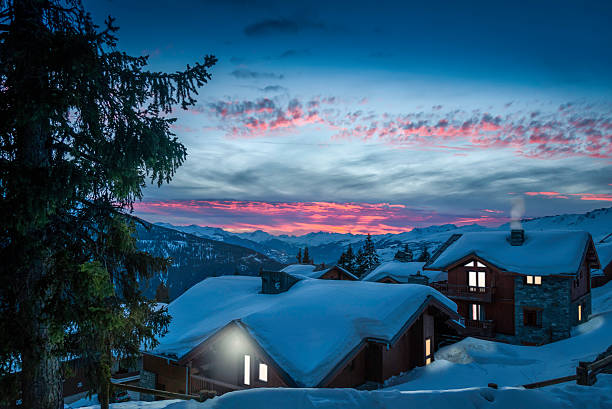 istock Alpine Village at Sunset 503117900