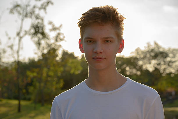 istock Teenager boy outdoors in park 503118128