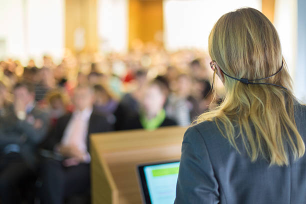 istock Speaker at Business Conference and Presentation. 503129368