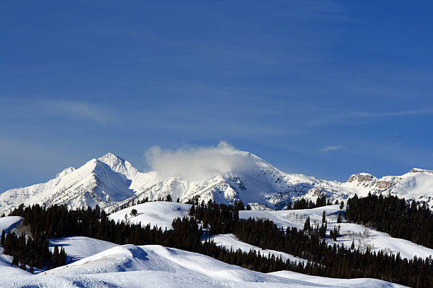 Gros Ventre Mountain Range above Hoback River Valley