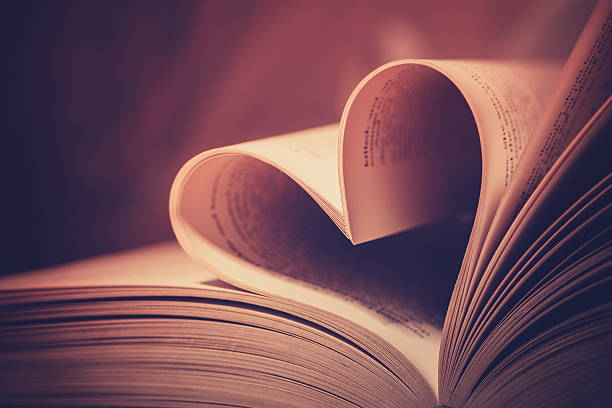 istock Heart book page - vintage effect style pictures 503130608