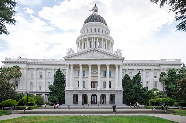 カリフォルニア州議会議事堂 写真のストックフォト
