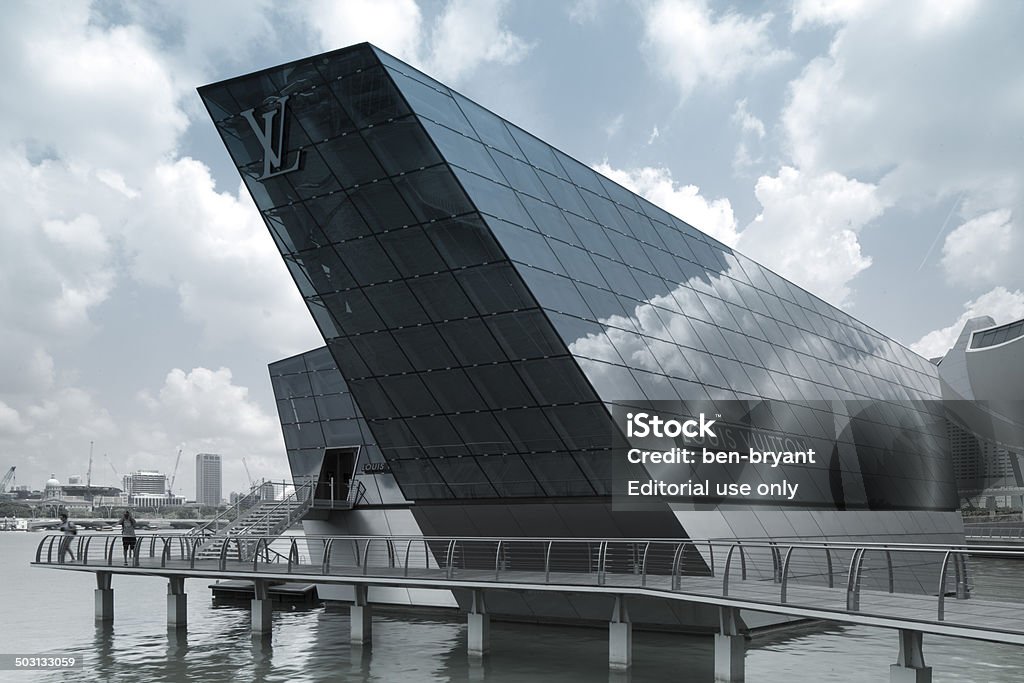 Louis Vuitton Store At Marina Bay Sands Stock Photo - Download