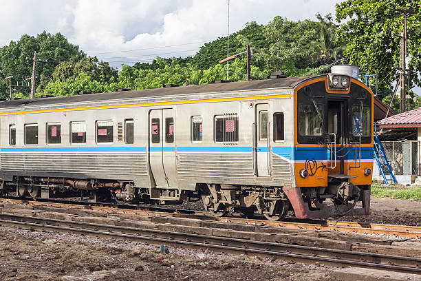 istock Train on the railway in Thailand 503133115