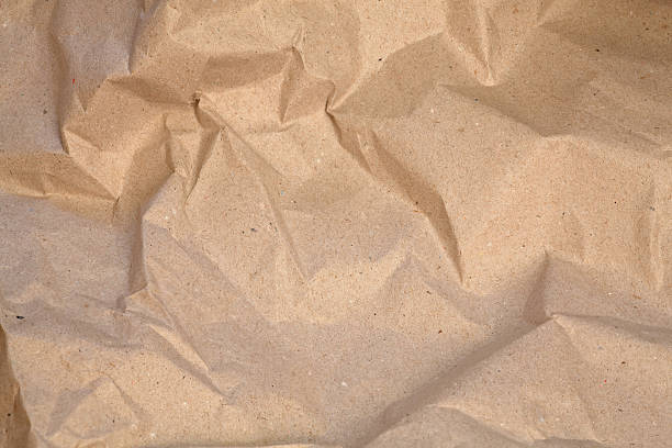 Brown paper stock photo