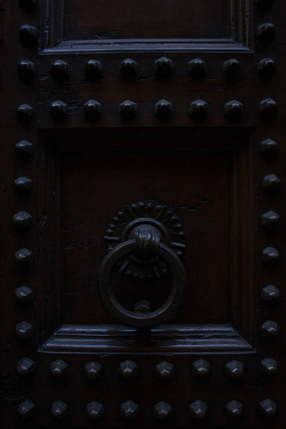 istock Old metal door 503133626