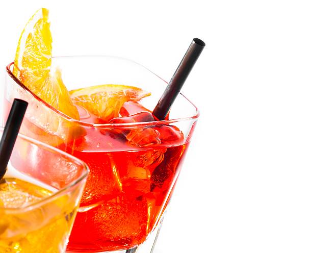 istock cocktail with orange slice on top isolated on white background 503134102