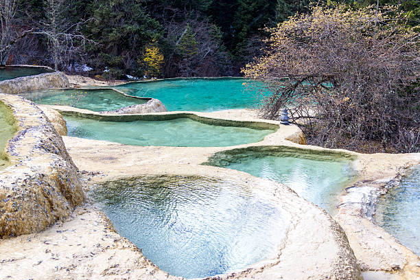 istock huanglong national park 503134127