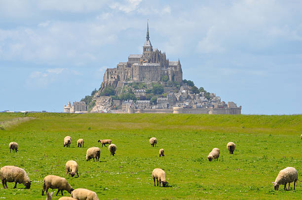 istock Mont St Michel Abbey France 503134555
