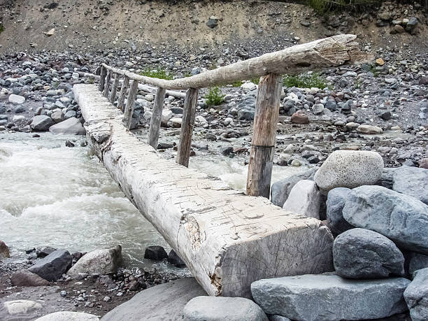 istock Mountain footbridge for adventurers 503134961