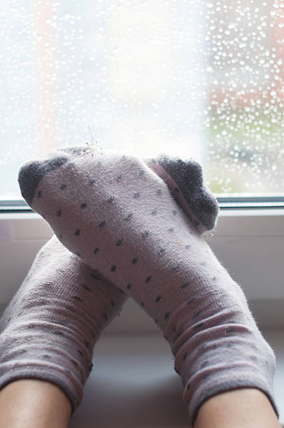 istock pair of sweet woman's foot 503135820
