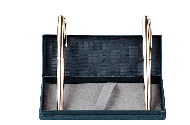 istock case with fountain pens 503135847