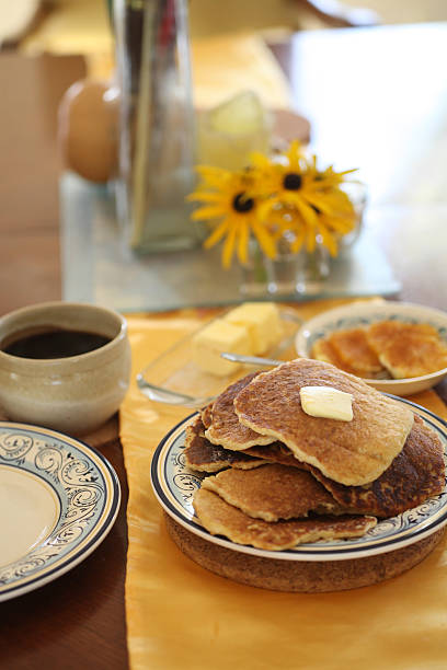 istock pancakes and coffee on a sunny morning 503136132