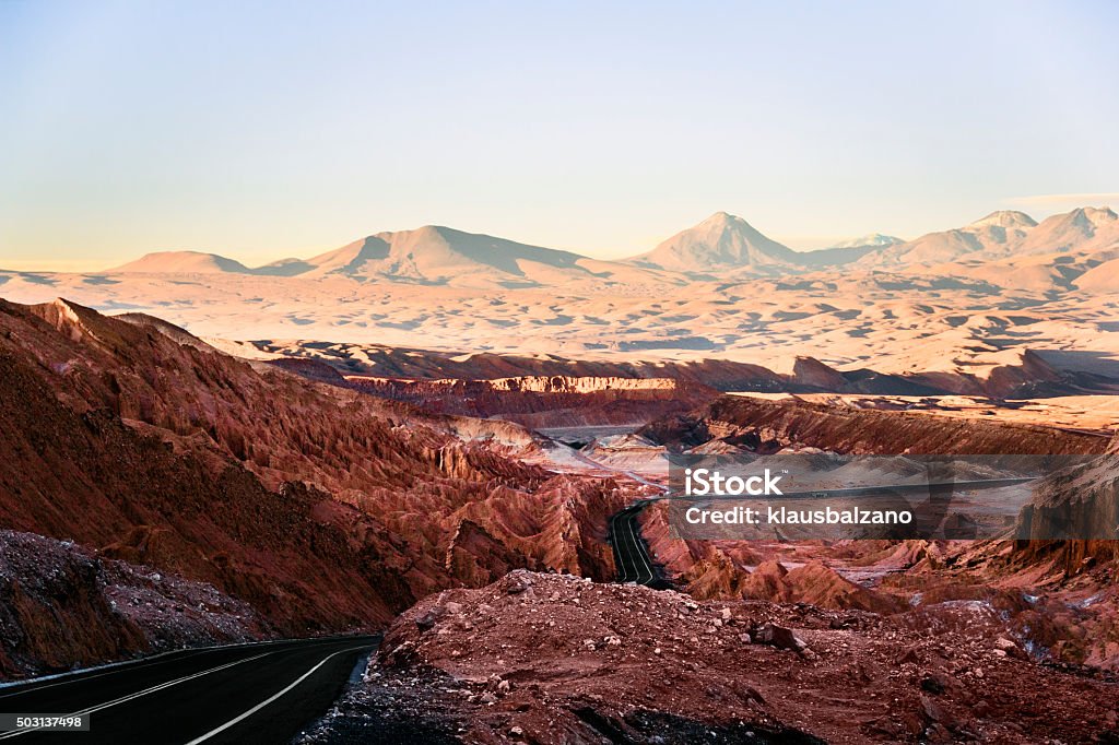 Atacama Desert, Chile Atacama Desert, Chile. The Atacama Desert is a plateau in South America, covering a 1,000-kilometre (600 mi) strip of land on the Pacific coast, west of the Andes mountains. Adventure Stock Photo