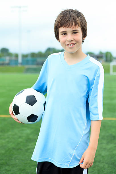 istock Child Football - Vertical Standing 503138465