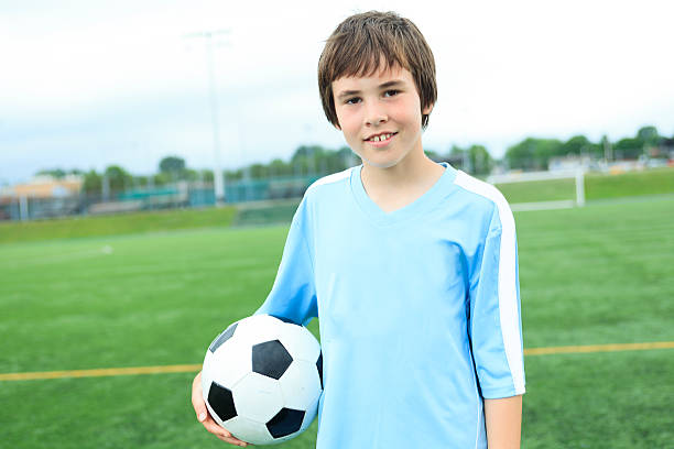 istock Child Football - Standing 503138467