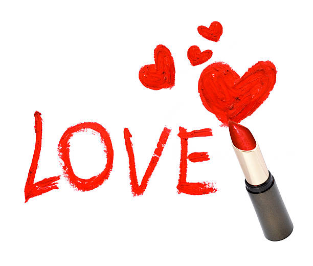 istock Inscription lipstick 