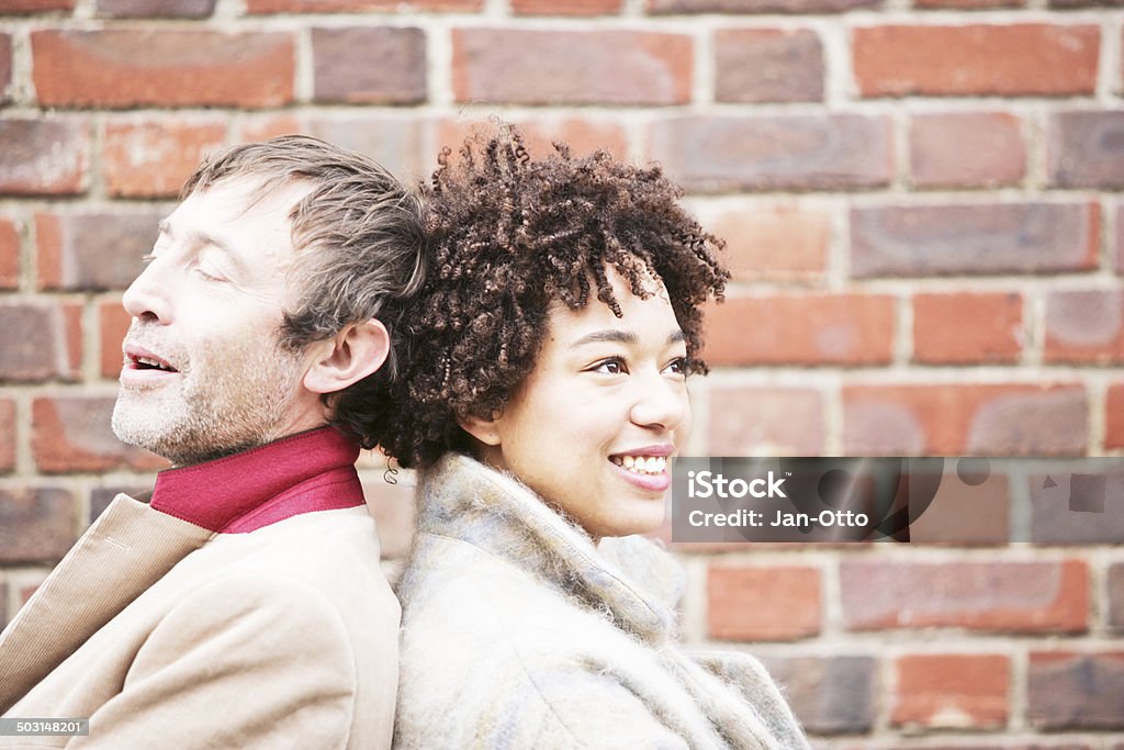 Charlar pareja - Foto de stock de Adulto libre de derechos