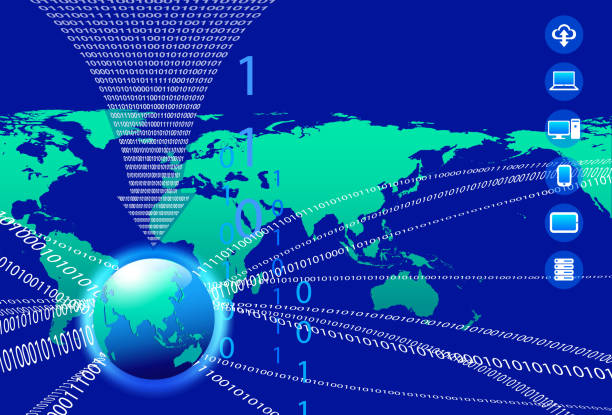 Data Bytes Background 220+ Data Bytes Earth Stock Photos, Pictures & Royalty-Free Images - iStock
