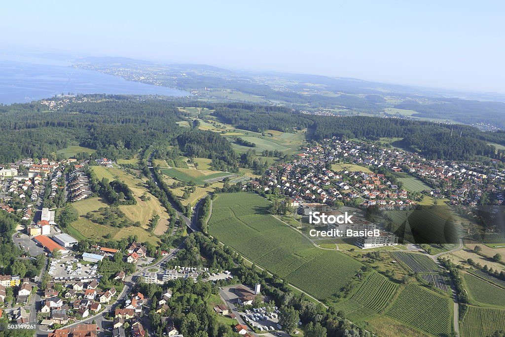 Landschaft am Lake Constance/Deutschland - Lizenzfrei Bodensee Stock-Foto