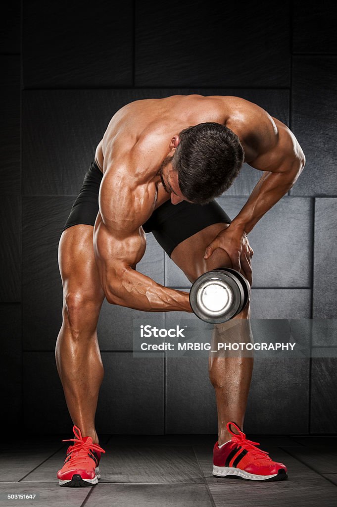 Biceps enrole - Royalty-free Adulto Foto de stock