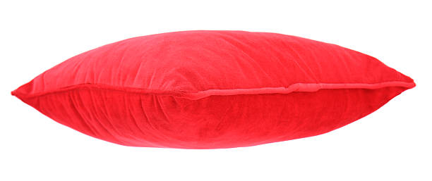istock Red Velvet Cushion 503152045