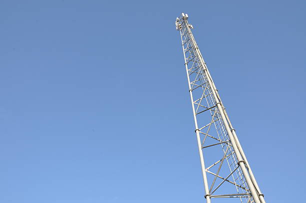 istock Steel telecommunication tower 503152819