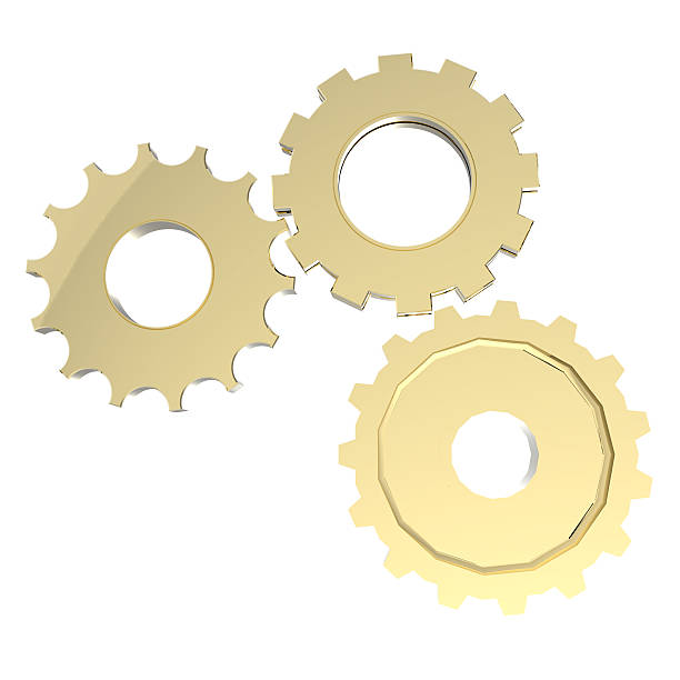 istock 3d cog gear on white background 503153815
