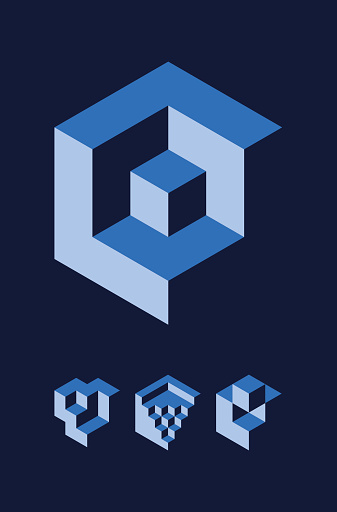 Cubic Objects Stock Illustration - Download Image Now - Abstract ...
