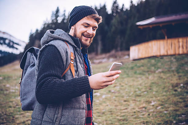 istock Checking in to the mountain 503157320