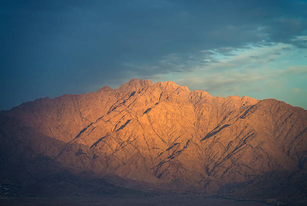 istock Highest mountains near Aqaba city, Jordan 503157450