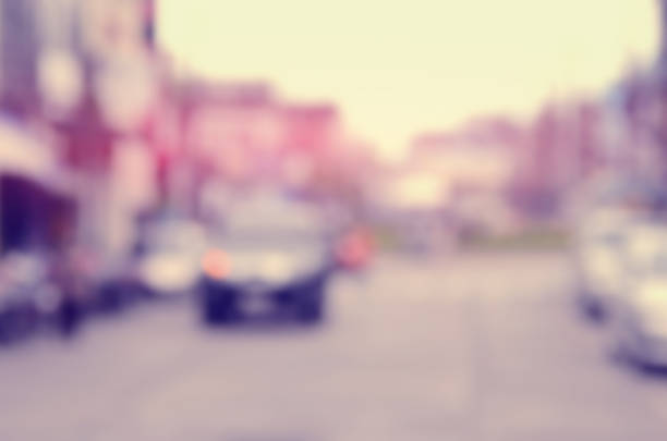 istock Blur traffic road abstract background. 503161858