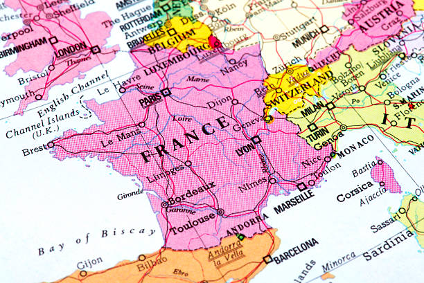 istock Map of France 503163234
