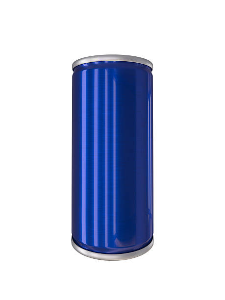 istock Blue Aluminum Drink Can isolated with clipping path 503163688