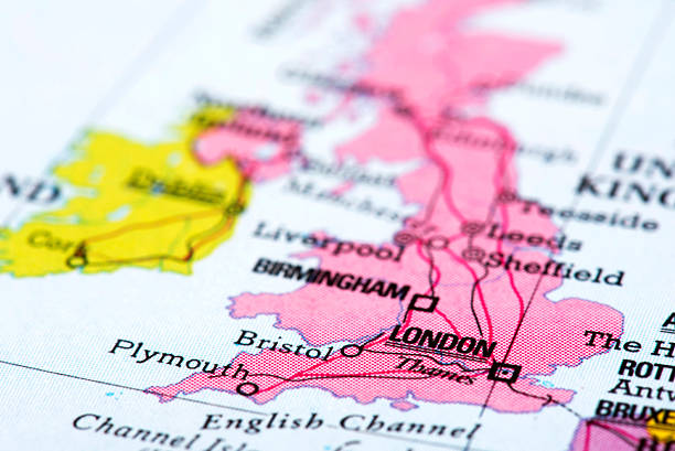 istock Map of London 503164806