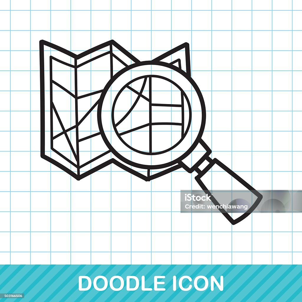 Random Doodle Map Map Doodle Stock Illustration - Download Image Now - Abstract ...