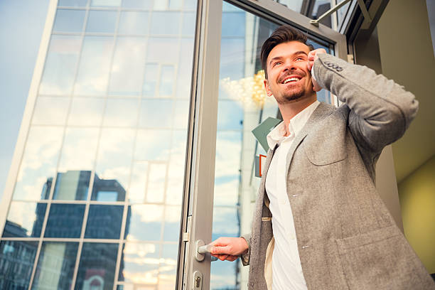 istock Young happy businessman 503168324
