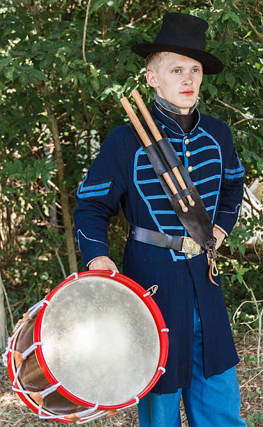 istock Young Union Army Drummer from the American Civil War 503173673