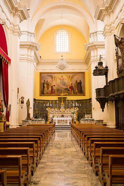istock Nave of the Ugento's Cathedral 503176177