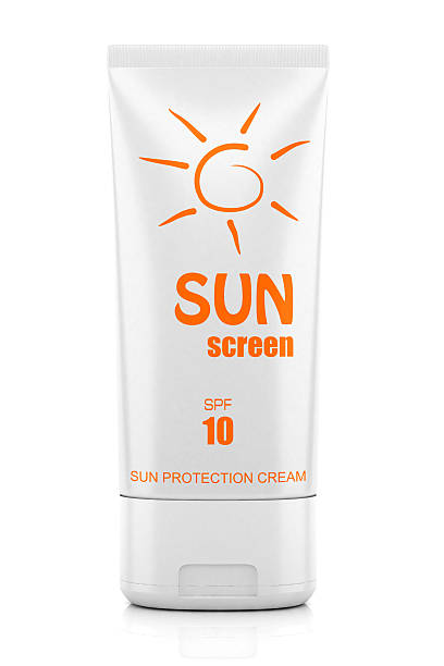 istock Suntan cream tube 503179119