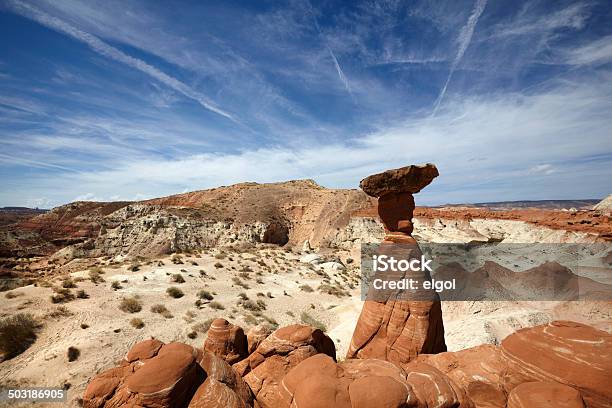 Fungo Ombrelliforme Rock Paria Utah Stati Uniti - Fotografie stock e altre immagini di Ambientazione esterna - Ambientazione esterna, America del Nord, Area selvatica