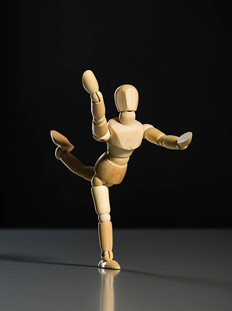 istock Human wood manikin 503187666